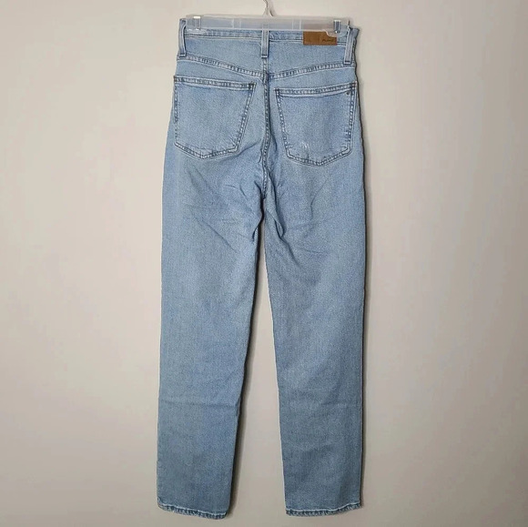 New Madewell The Perfect Vintage Straight Jeans 24 - Picture 5 of 10